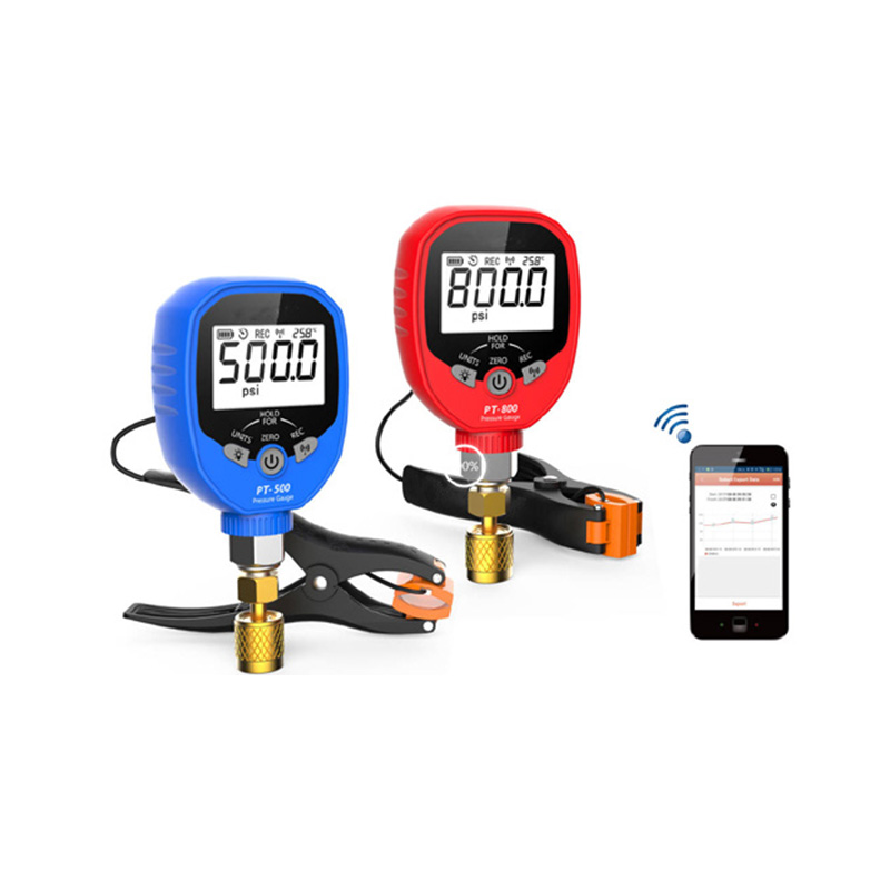 PT-500 PT-800 Wireless Pressure At Temperauure Gauge